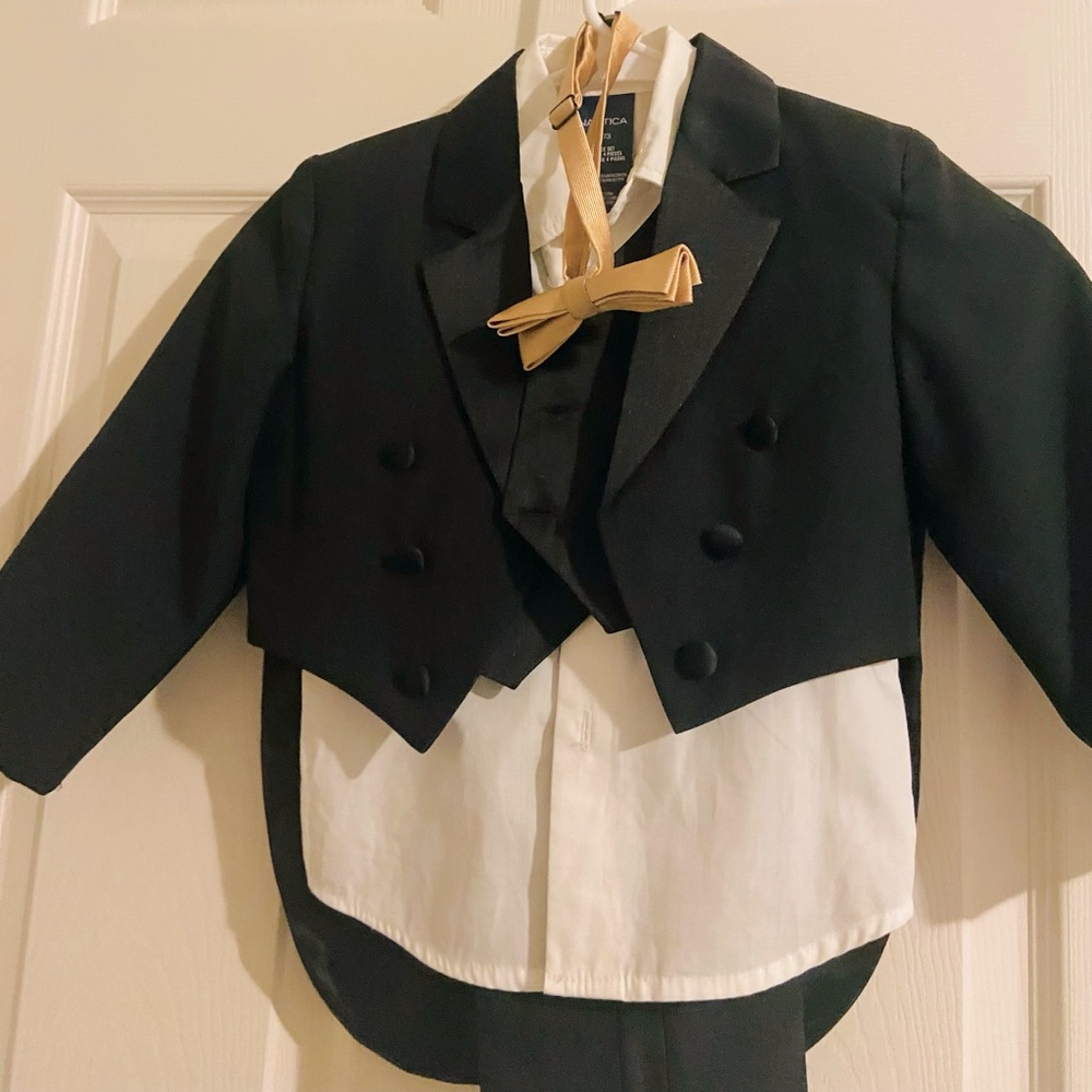 A child’s penguin suit